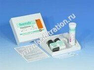 91317 QUANTOFIX® Хлор, 100 полосок в тубе и реагенты.